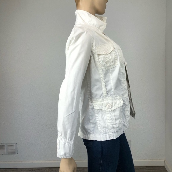 J. CREW twill CHINO weathered &broken-in jacket - Picture 6 of 15